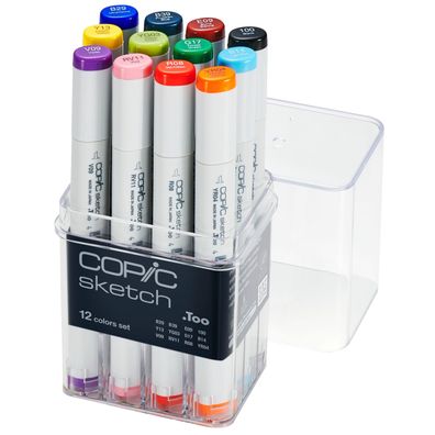 Copic Sketch 12er Set - Basis Set