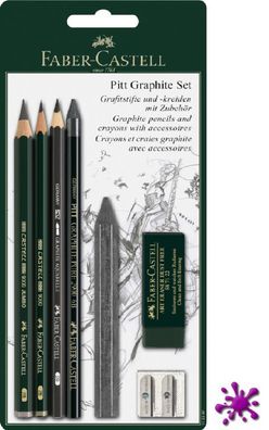 Faber-Castell Pitt Graphite Set, 7-teilig