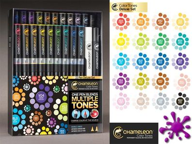 Chameleon Pens 22er Deluxe Set