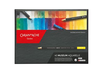 Caran d‘Ache MUSEUM Aquarellstifte - 40 Farben