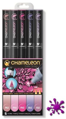 Chameleon Pens 5er Set - Blumen Töne