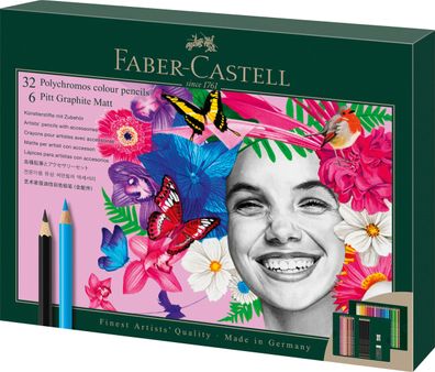 Faber-Castell Polychromos & Graphite Geschenkset mittel - limitiert