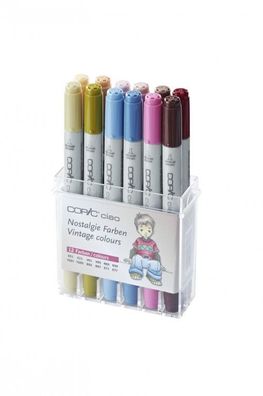 Copic Ciao 12er Set - Nostalgie