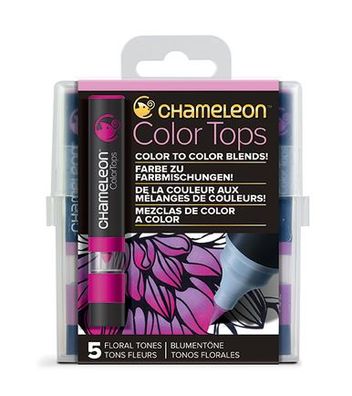 Chameleon Color Tops 5er Set - Blumentöne