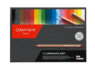 Caran d‘Ache Luminance 6901 - 20 Künstlerfarbstifte