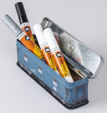 Molotow ONE4ALL Try Out Kit, gefüllt mit 4 One4All Acryl Twin Markern