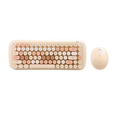 MOFII - SMK-632388AG Beige - Tastatur- und Maus-Set