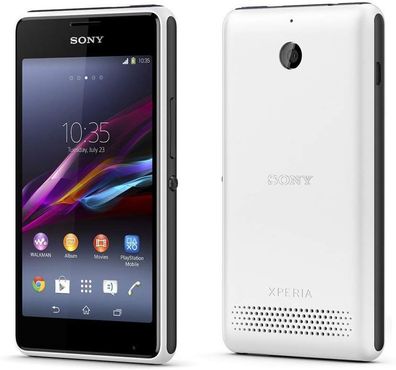 Sony Xperia E1 White - Bastlerware/Ersatzteillager, sofort lieferbar (D2005)