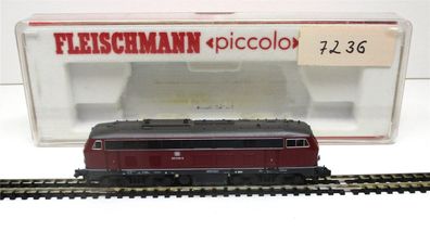 Spur N Fleischmann 7237 Diesellokomotive BR 218 306 DB altrot OVP (1168K)