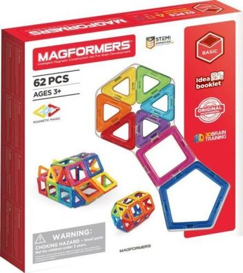 Magformers Standard Set 62-teilig Magnetspiel