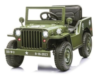 JAMARA Ride-on Jeep Willys MB Army grün 12V / 461815