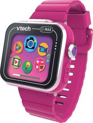 VTech KidiZoom Smart Watch MAX in Lila – Kinderuhr mit Duokamera fuer Fotos