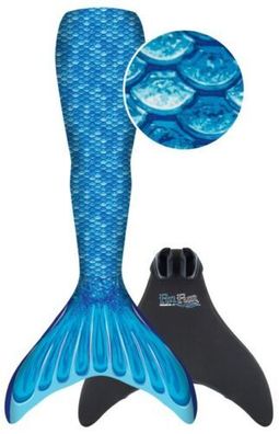 Xtrem Toys & Sports Fin Fun Meerjungfrau Mermaidens - Blau, S/M