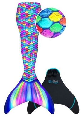 XTREM - Fin Fun - Fin Fun Rainbow L/XL