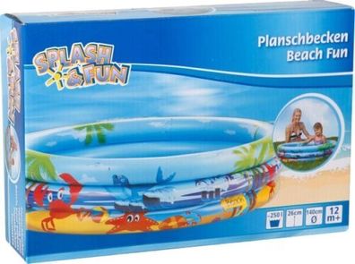 VEDES SF Planschbecken Beach Fun 140cm - 77703462 (Gr. 1,1 - 1,50 m)