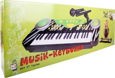 Boogie Bee Elektronisches Keyboard mit Mikrofon Kinder Keyboard