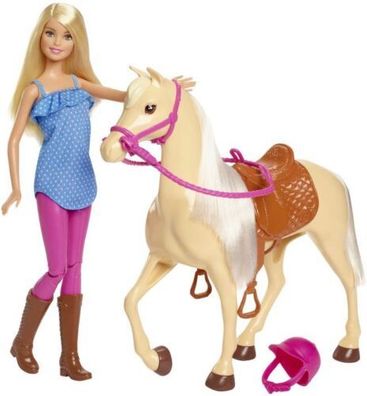 Mattel Barbie Pferd & Puppe (FXH130)