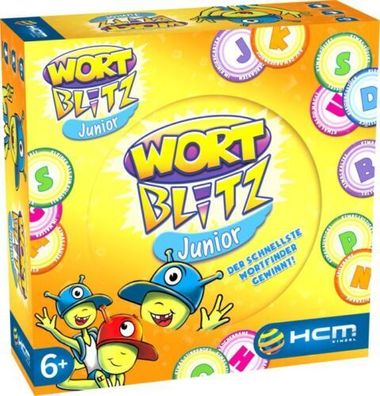 Wortblitz Junior Kartenspiel | 20min ab 2 Spieler | Deutsch | Spiel | 55161