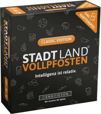 Denkriesen Classic Edition Stadt Land Vollpfosten Das Kartenspiel (SL3001)