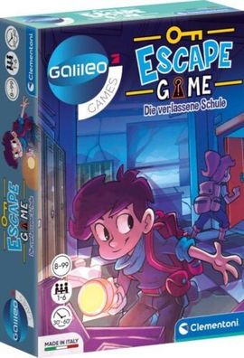 Clementoni Escape Game 59228 - L'école abandonnée - Jeu de société à Monter e