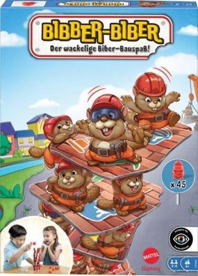 Bibber-Biber | Spiel | HPW60 | Deutsch | 2024 | Mattel | EAN 0194735169245