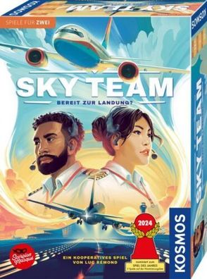 KOSMOS Skyteam – Ready to Landing? Spiel des Jahres 2024, Kooperatives Spiel für