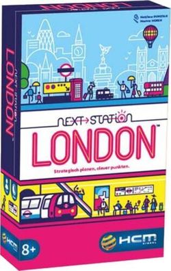 HCM Kinzel - Next Station London | nominiertes Spiel des Jahres 2023 | Flip