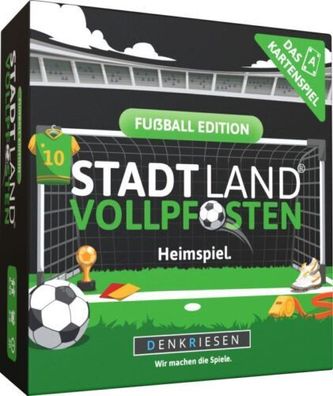 STADT LAND VOLLPFOSTEN® - Das Kartenspiel – FUßBALL Edition - ''Heimspiel.''