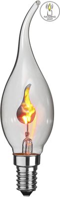 Flicker-Kerze, E14, Windstoßform 3 W 230V