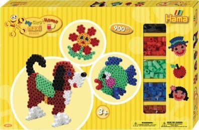 Hama Maxi Perlen Geschenkp. Tiere 900st