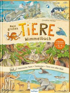 Mein großes Tiere-Wimmelbuch von Nicht verfügbar (2021, Gebundene Ausgabe)