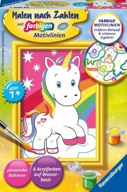 Süßes Einhorn. Malen nach Zahlen (2017, Game)