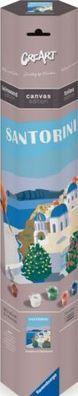 Ravensburger CreArt - Malen nach Zahlen 23906 - Farbenfrohes Santorini - ab