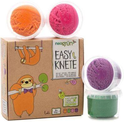 Neogrün 30956 Knete 4er Set Yuki 120 g (4er Pack) grün orange ro (US IMPORT)