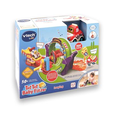 Vtech TUT Baby Flitzer 360° Looping Auto Lernspielzeug Achterbahn Spielzeug NEU