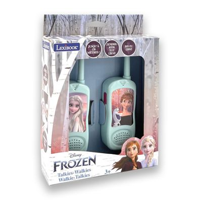 Lexibook TW11FZ Frozen Kinder Walkie Talkies 2 Stück 120 Metern Reichweite NEU