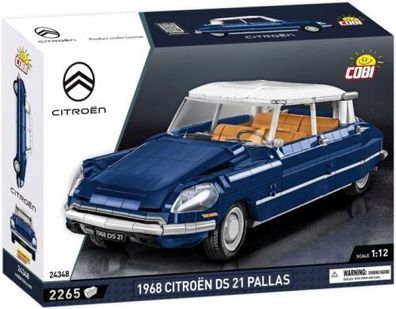 Cobi 24348 Citroen DS 21 Pallas Bausatz - Blau