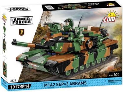 COBI M1A2 SEPv3 Abrams Konstruktionsspielzeug (2623)