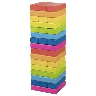 Geschicklichkeitsspiel Wackelturm Regenbogen (2018, Game)