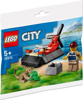 LEGO CITY: Luftkissenboot für Tierrettungen (30570)