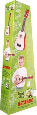 Boogie Bee Holzgitarre mit 6 Saiten 55 Cm Nr. 68402042