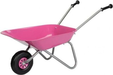 Rolly Toys rollyMetallschubkarre bis 25 kg belastbar - Rosa (274802)