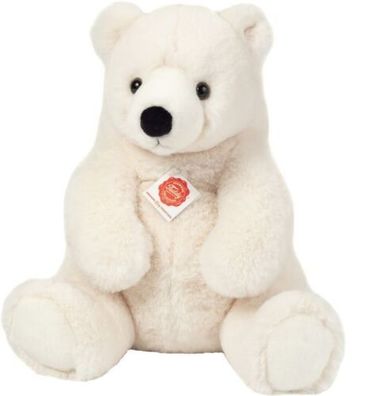 Teddy Hermann Eisbär sitzend Kuscheltier Stofftier Plüschtier Meerestier 35 cm