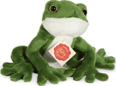 1 Frosch 15 Cm Teddy Hermann sitzend Plüschtier Stofftier (Gr. Klein (15-35 cm))