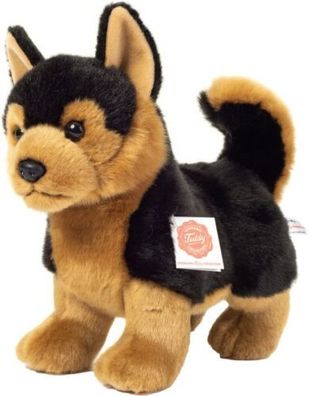 Teddy Hermann Schäferhund Stehend Kuscheltier Stofftier Plüschtier Hund 23 cm