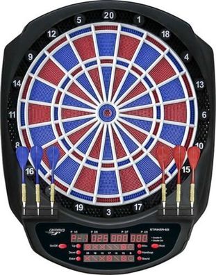 Carromco elektronisches Dartboard Striker-601, 2 Loch Abstand Dartautomat Spiel