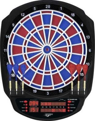 Carromco elektronisches Dartboard- Striker-401, 2 Loch Abstand Dartautomat Spiel