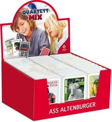 Ass Altenburger Quartett oder Kartenspiel verschiedene Varianten