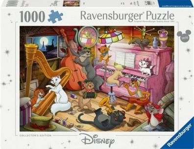 Ravensburger Puzzle 12000753 - Aristocats - 1000 Teile Disney Puzzle für