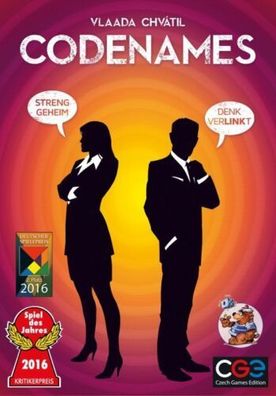 Codenames | Das clevere Assoziationsspiel | Vlaada Chvátil | Deutsch | Spiel